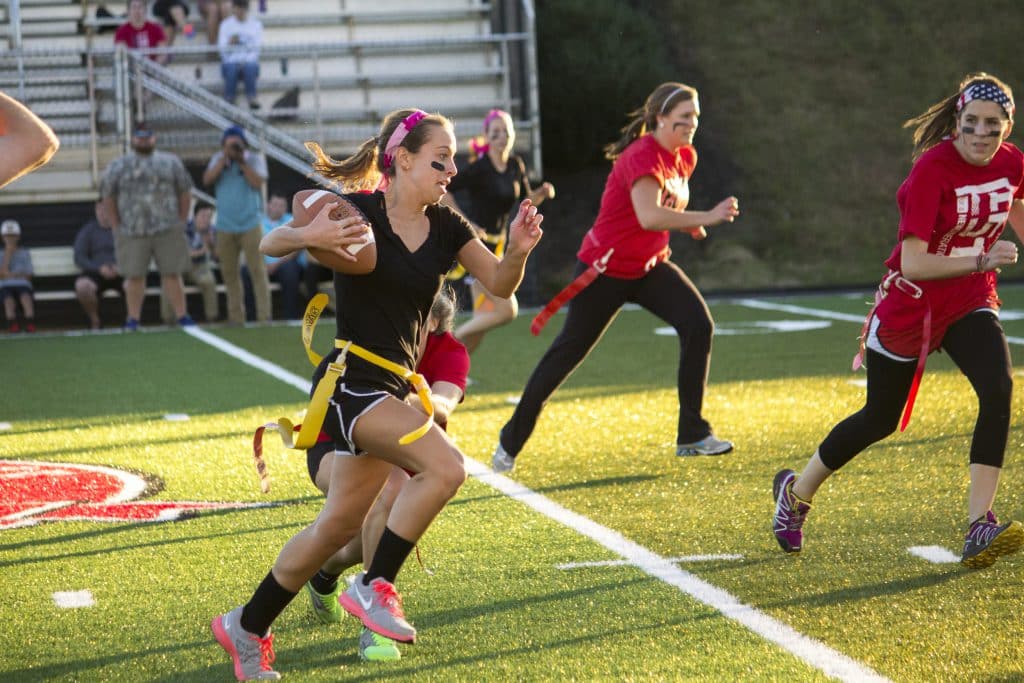 Photoblog: Powderpuff football