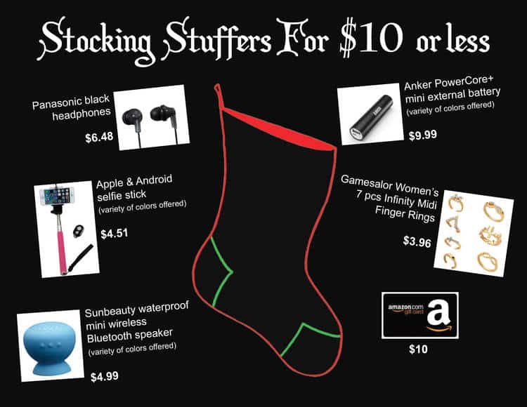 6 Stocking Stuffers for $10 or less