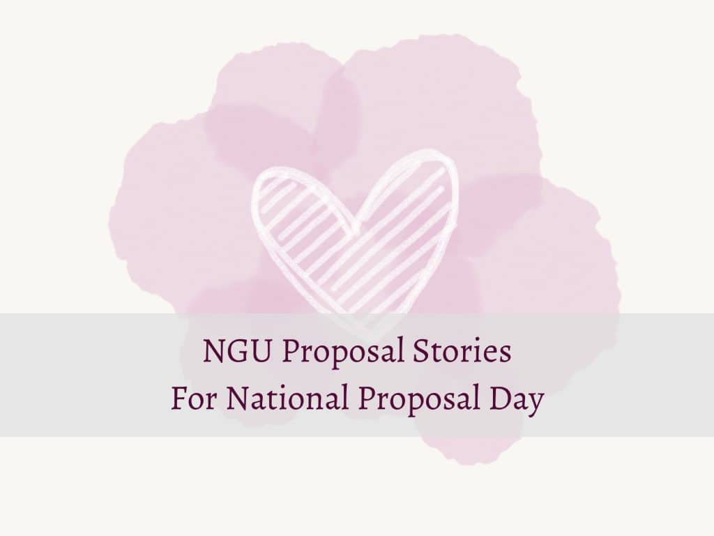 National Proposal Day: NGU proposal stories to make you swoon