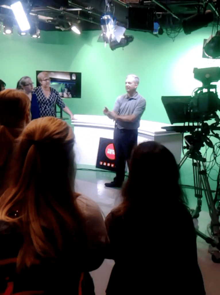 Mass Comm Department dedicates new television studio