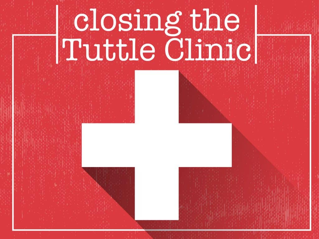 No more excuses; The clinic is closed