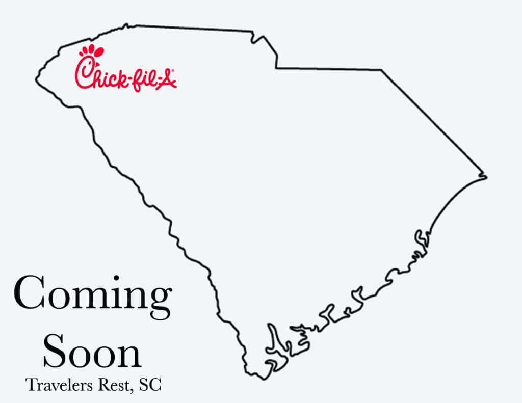 Chick-fil-A coming to Travelers Rest