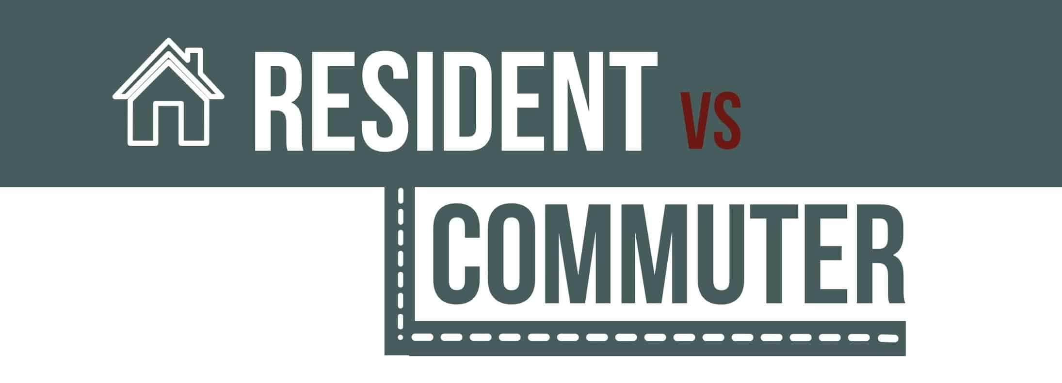 Resident Vs Commuter The Vision Online   ResidentVSCommuter 