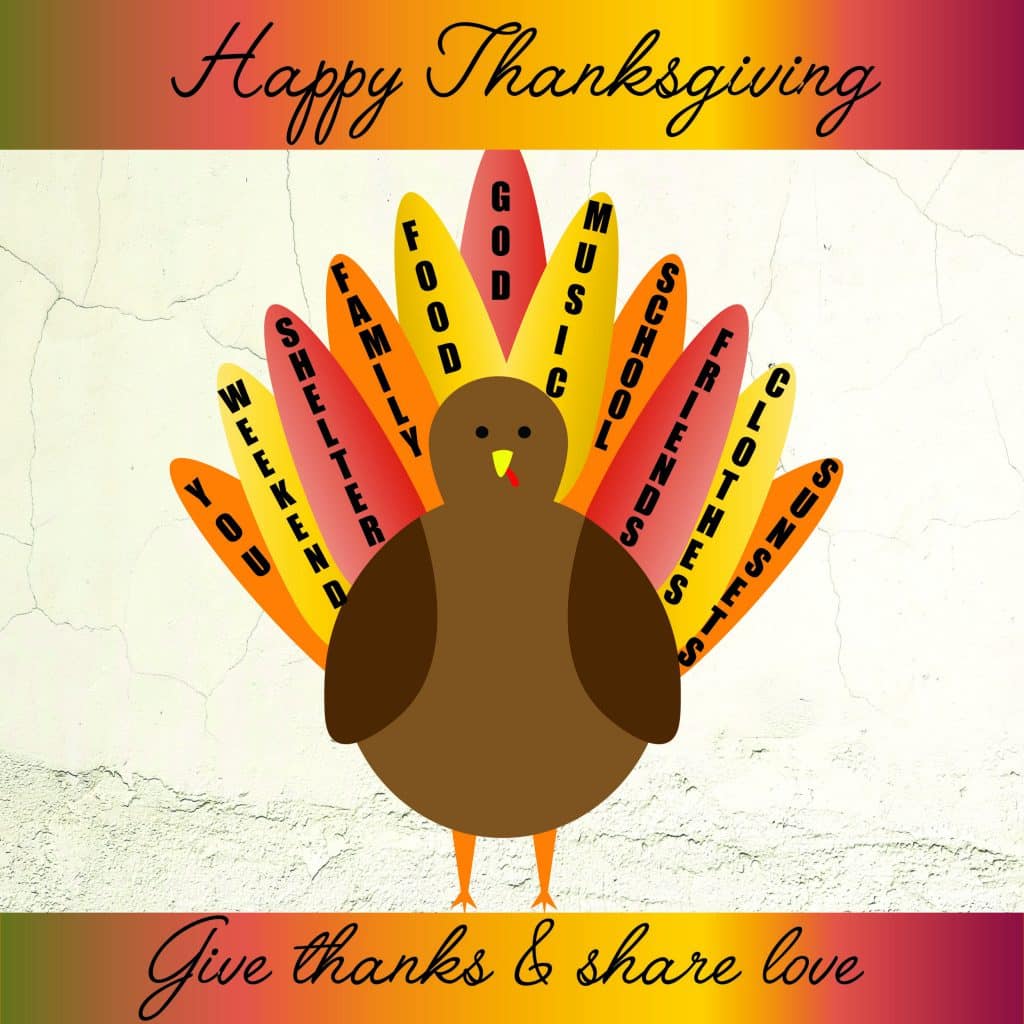 What all are you thankful for?