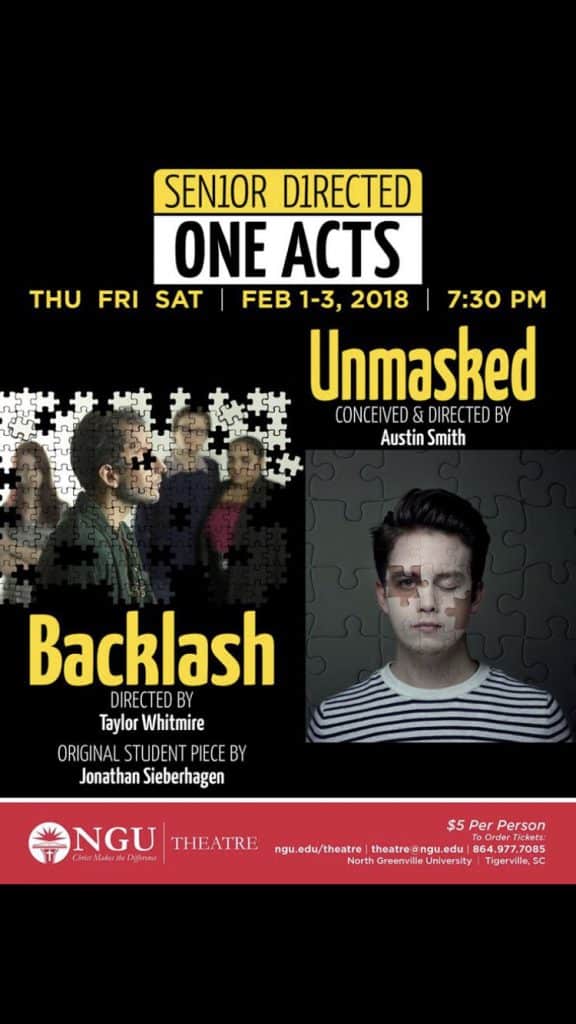 Unmasked and Backlash: The One Acts
