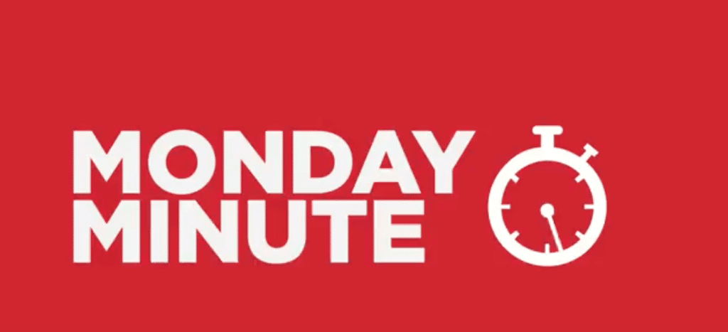 VIDEO: Monday Minute 2/12