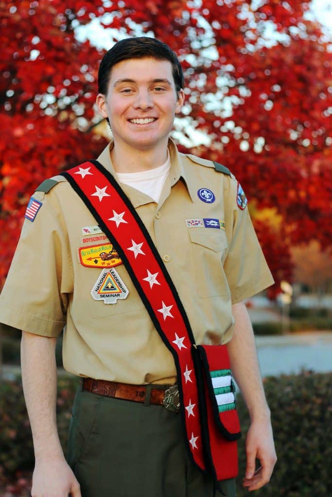 The Boy Scout on campus