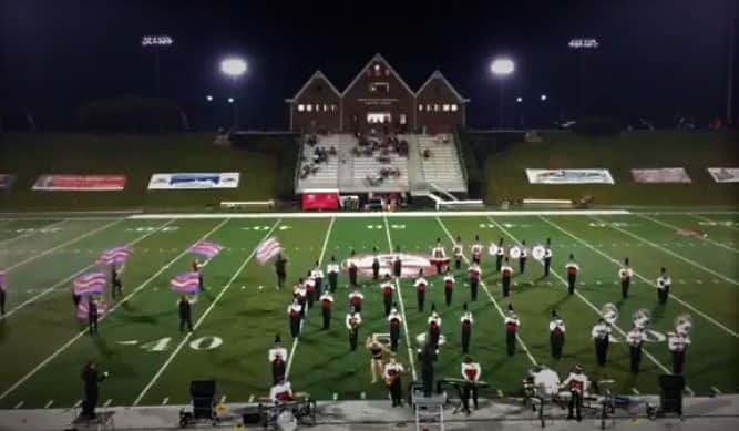 Music, and moving in the NGU marching band