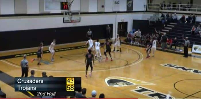 Crusaders fight to the end in NGU v. Anderson basketball game