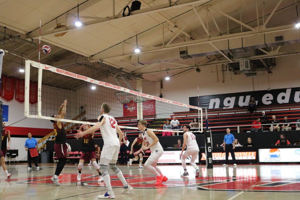North Greenville Crusaders vs. Emmanuel College Lions Men’s Volleyball