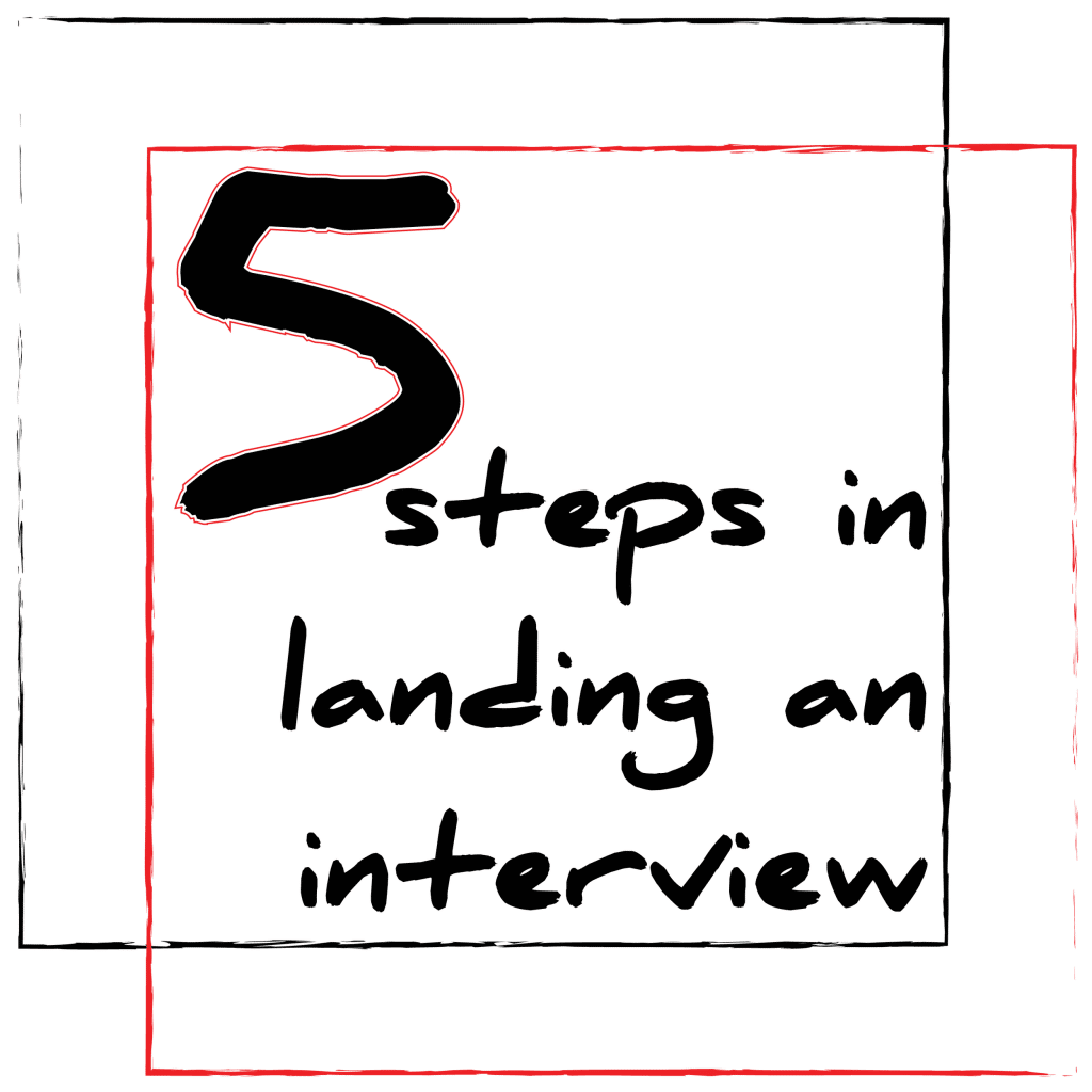 5 Steps on Landing an Interview