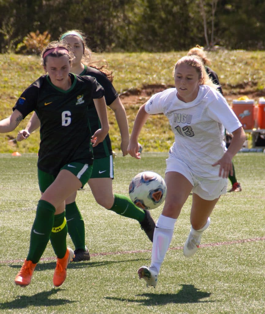 Battle for control the Conference Carolinas: NGU women soccer’s big win