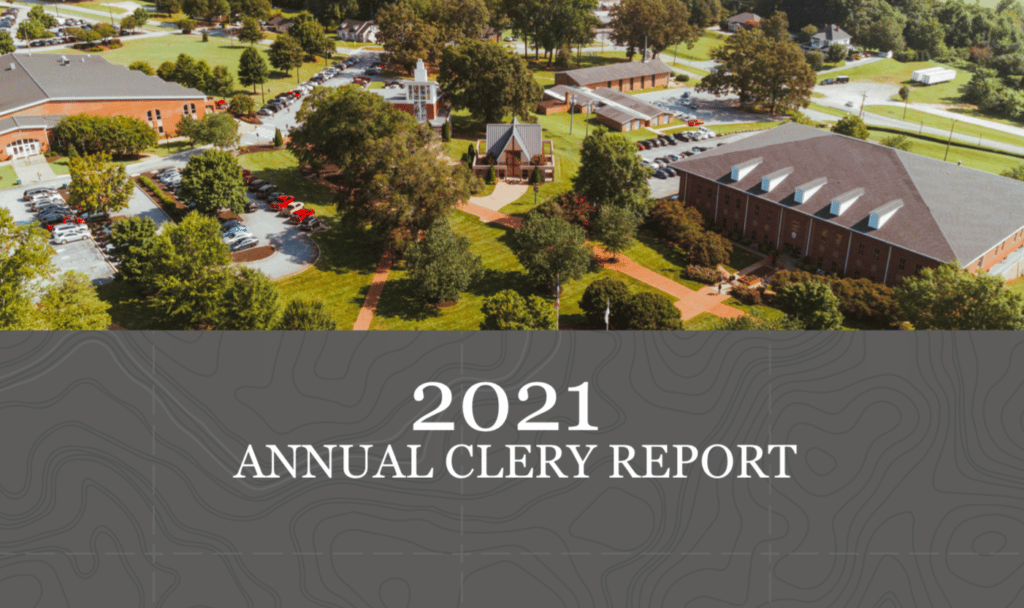 Query about the Clery: what is NGU’s Clery report all about?