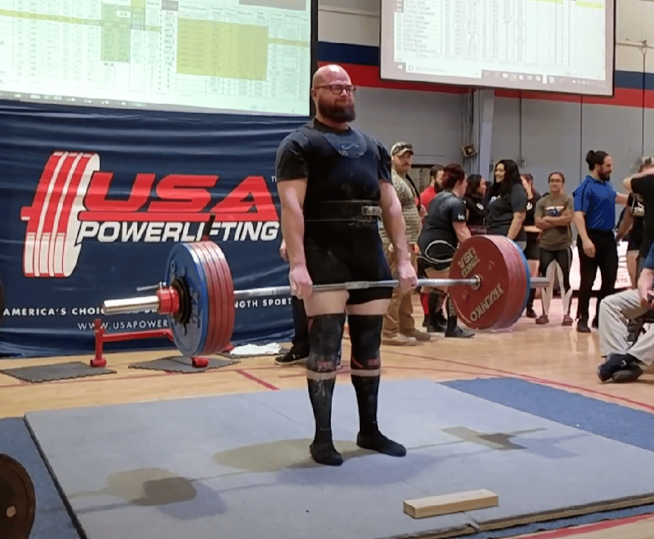 Dr. Randall Moss has a powerful passion for powerlifting