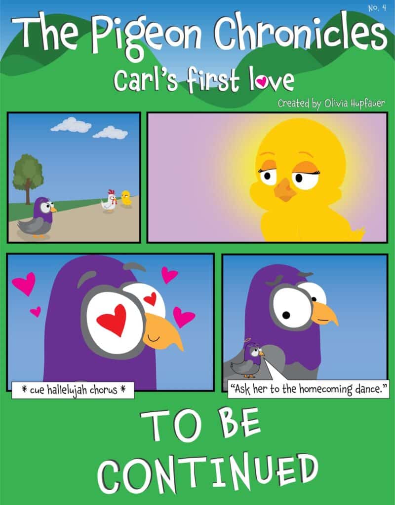 The Pigeon Chronicles: Carl’s first love