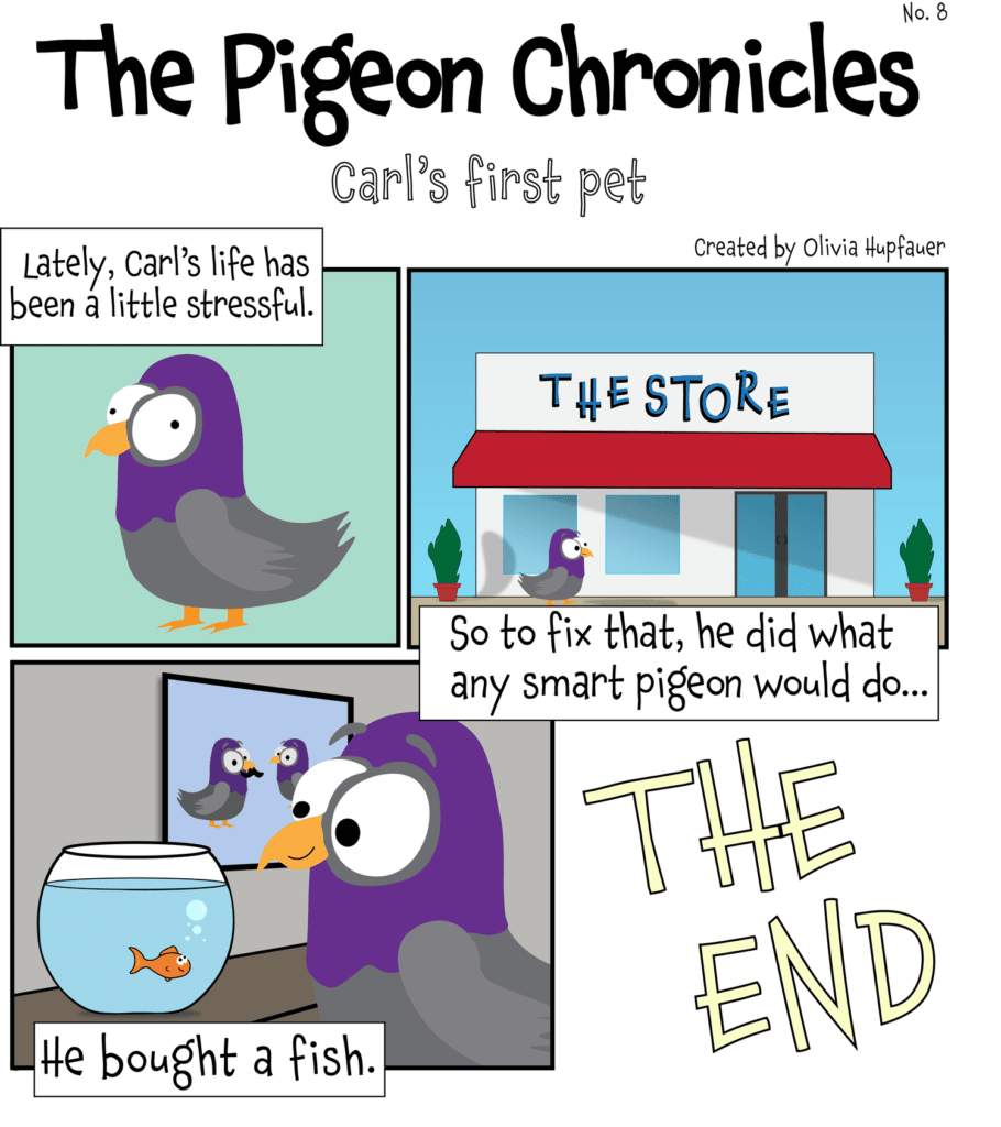 The Pigeon Chronicles: Carl’s first pet