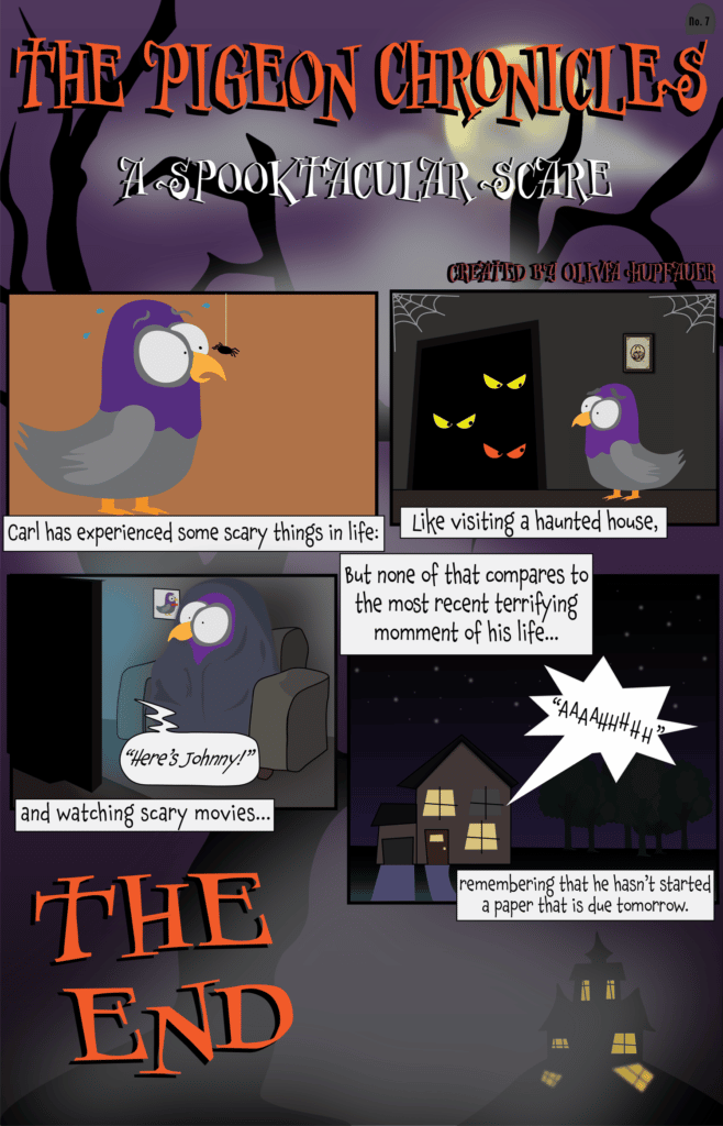 The Pigeon Chronicles: A spooktacular scare