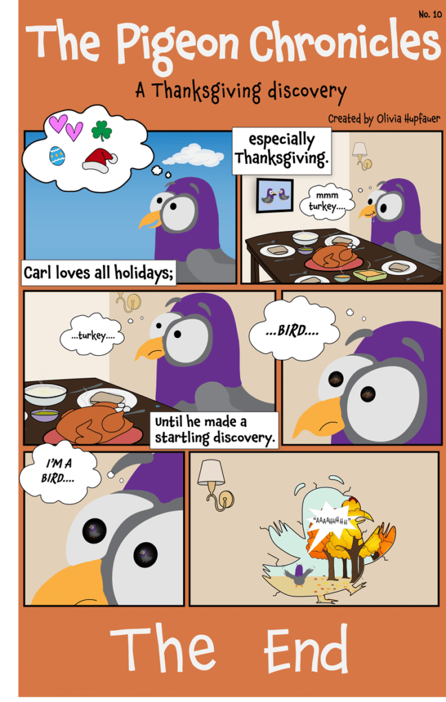 The Pigeon Chronicles: A Thanksgiving discovery