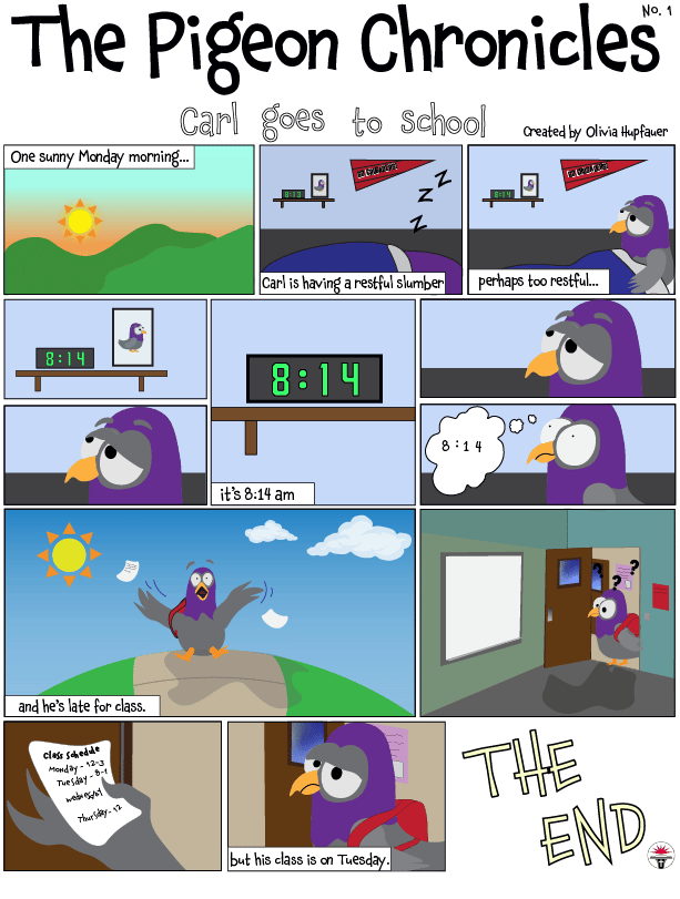 The Pigeon Chronicles: Carl goes to School