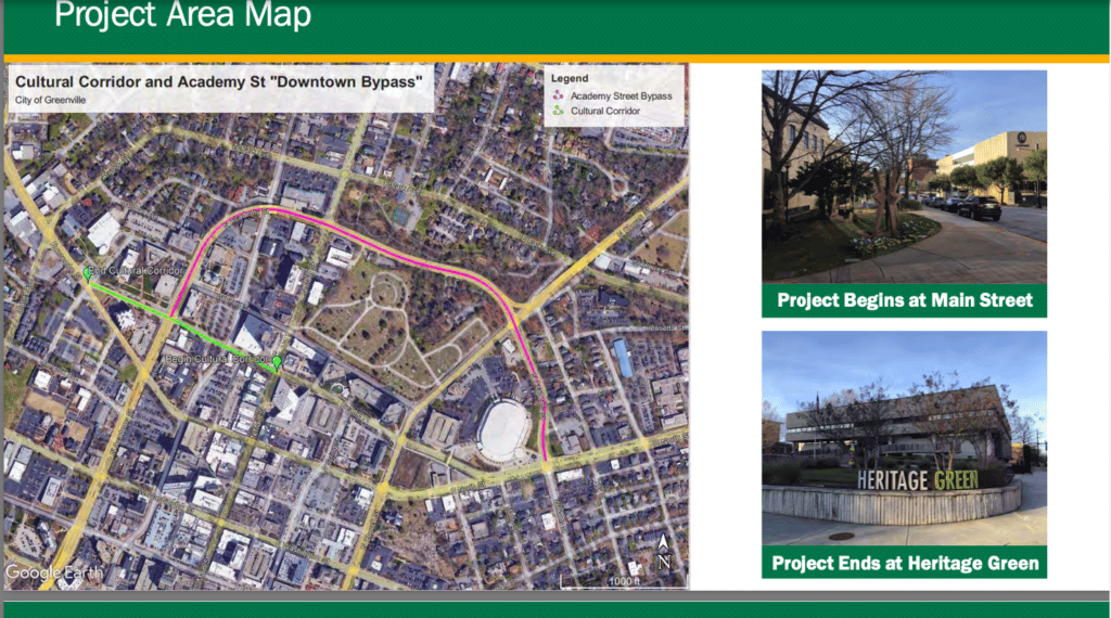 Greenville Cultural Corridor project set to increase pedestrian safety