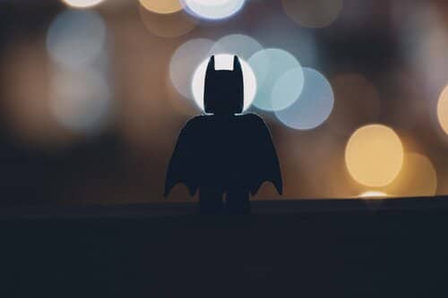 Silhouette of the Caped Crusader. Photo courtesy of Unsplash.com.