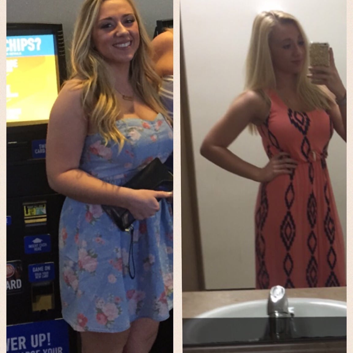 Sophomore year to Junior year after finding out I had PCOS