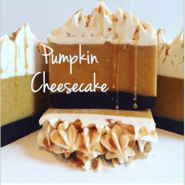 Pumpkin Cheesecake Soap from Tiny House Big Farm
