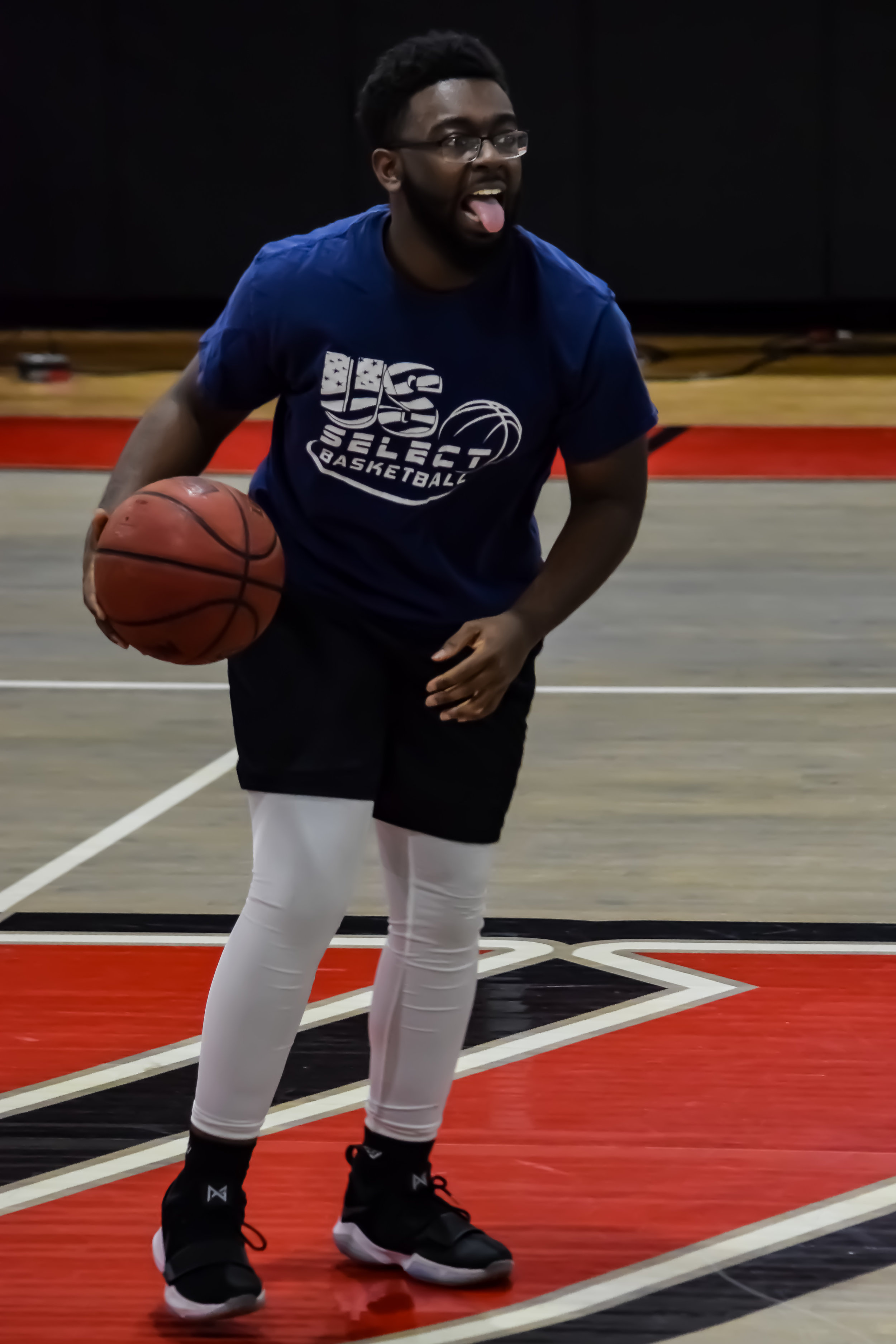 Who knew you could get this excited about basketball? De'Markus Crosby did.