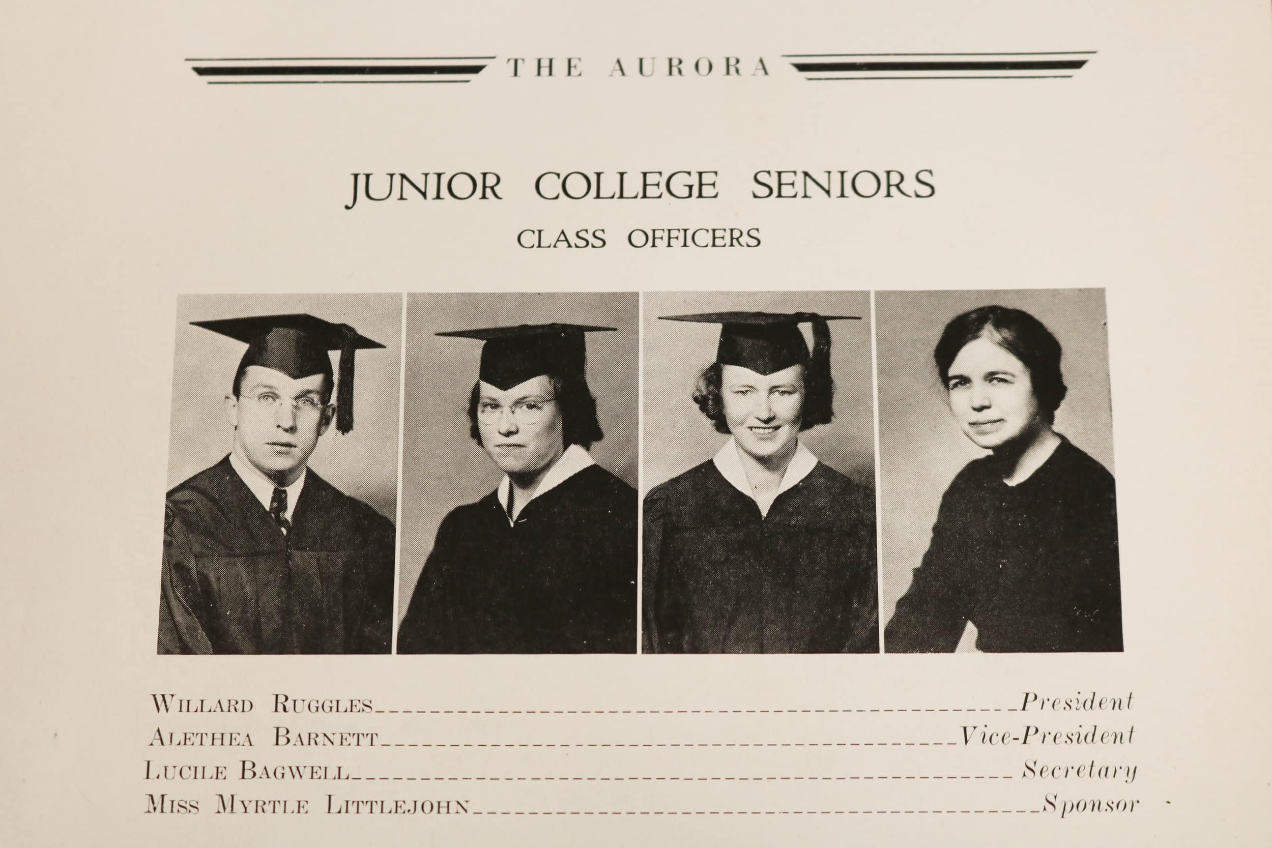 According to archivist, Mrs. Lisa Hagin, North Greenville did not become a Junior College until around 1934, so this picture is the earliest picture of any form of a “student government” picture that could be found before 1934. This is a pretty fasc…