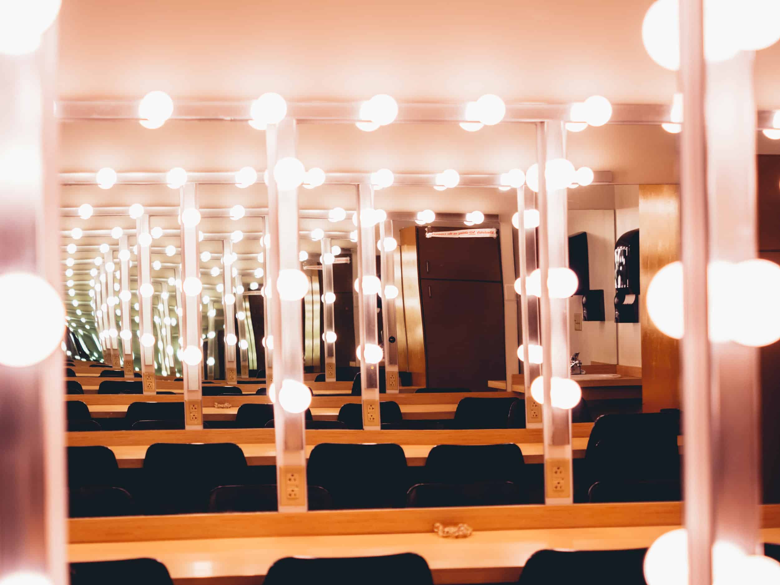 Mens dressing room in the theatre department