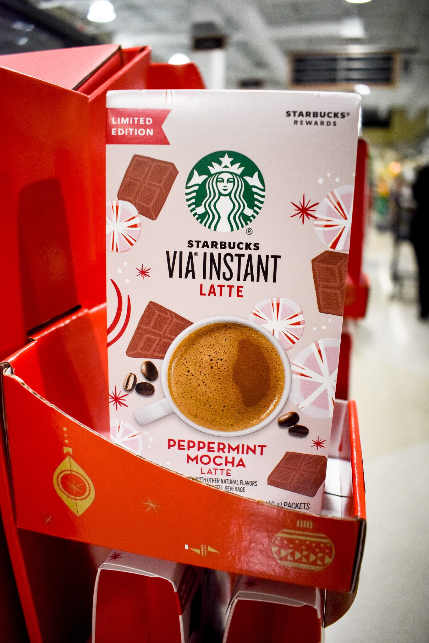 In a rush to get to work on time? Get the peppermint mocha latte instant packets and youll be set.