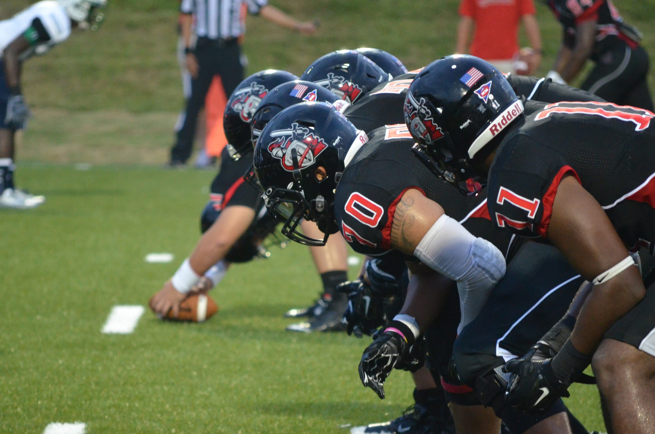The NGU Crusaders played their first game on the new artificial turf last week.