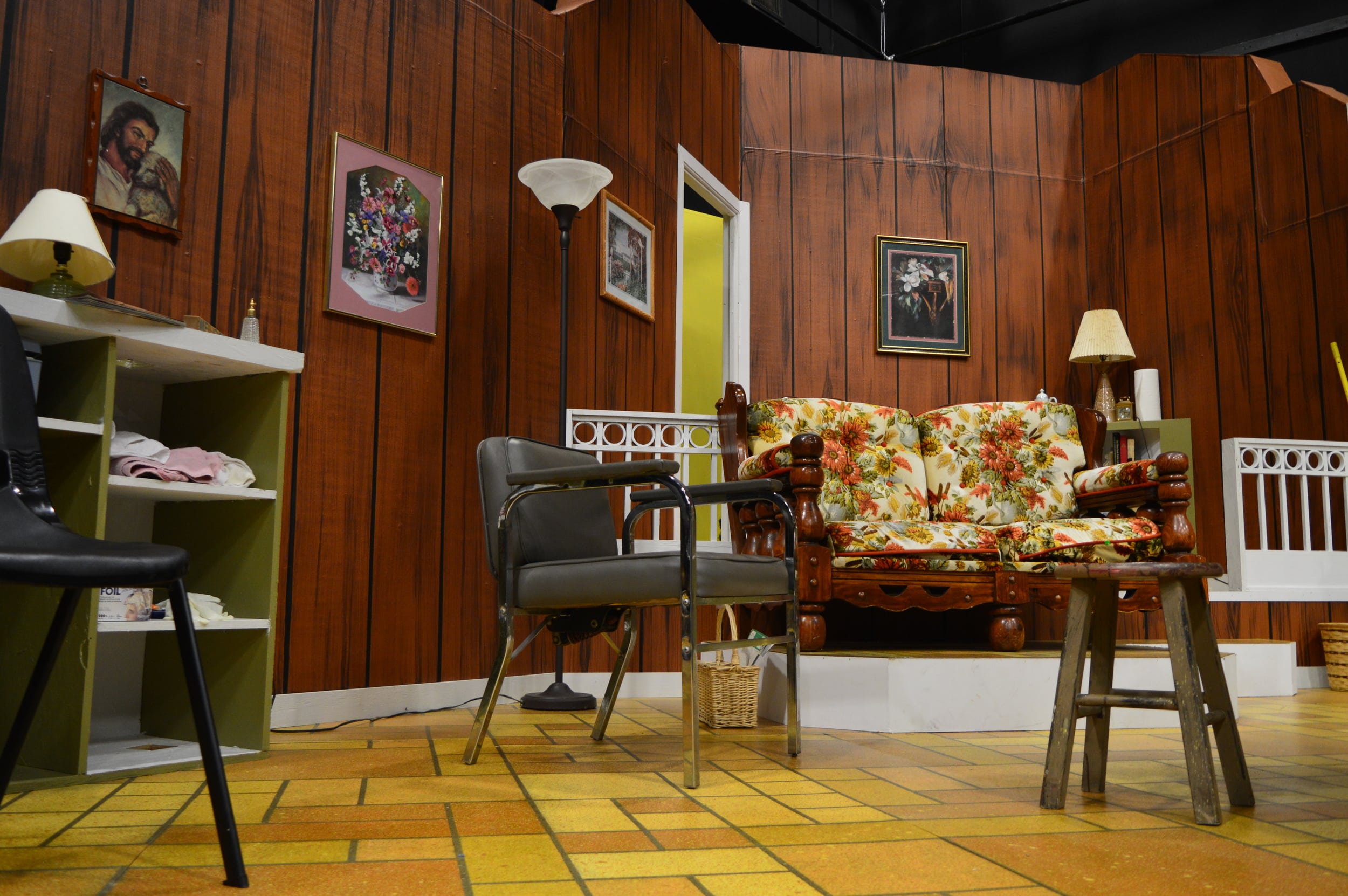 Beauty parlor set from Steel Magnolias