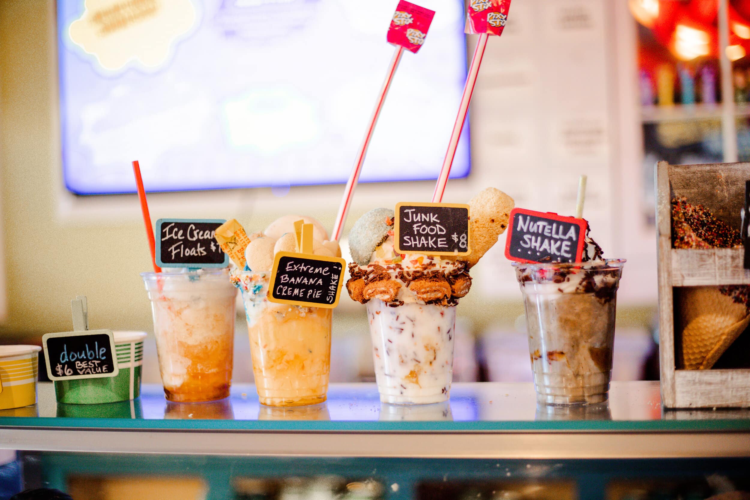 You cant get these flavors just anywhere. Try one of their specialty creations.