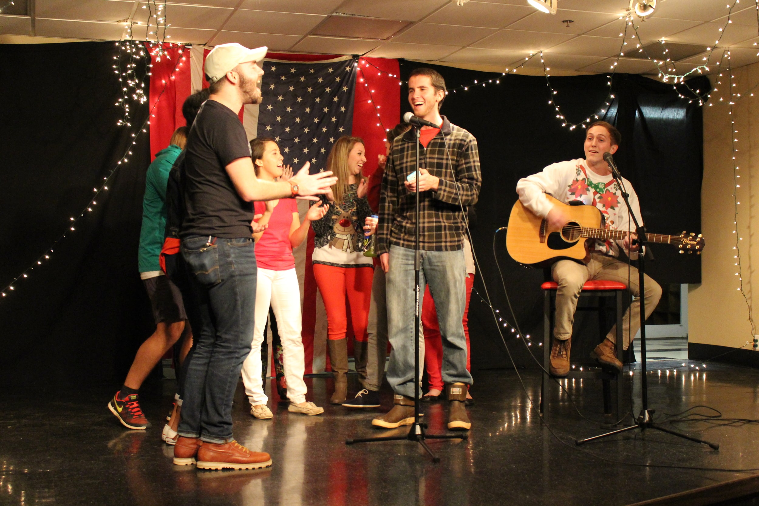 NGU Activities Staff perform their own rendition of a Christmas classic.