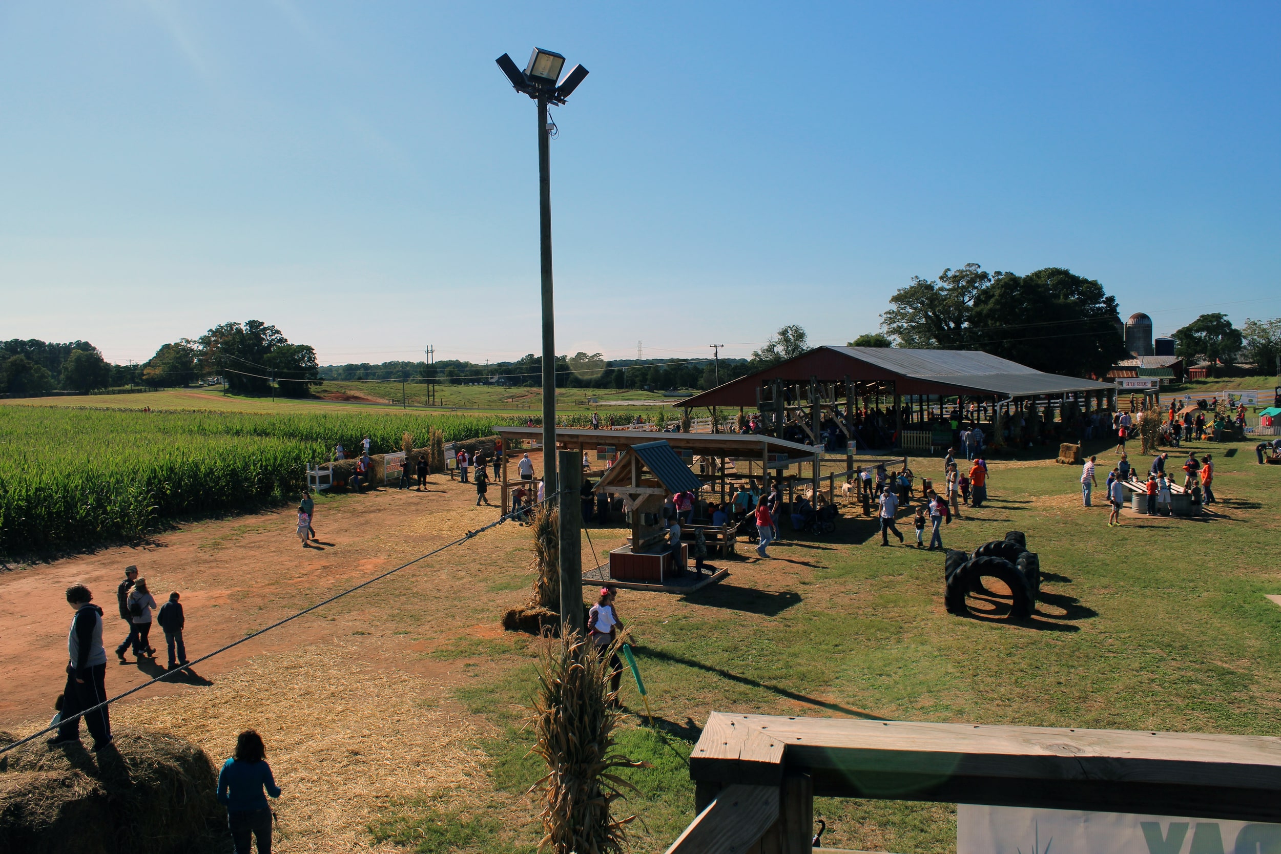 The Denver Downs corn maze, about an hour away from NGU, is a popular place to be on the weekends.