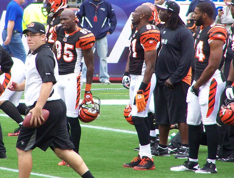 Terrell Owens playing for Cincinnati Bengals. Photo courtesy of unsplash.com