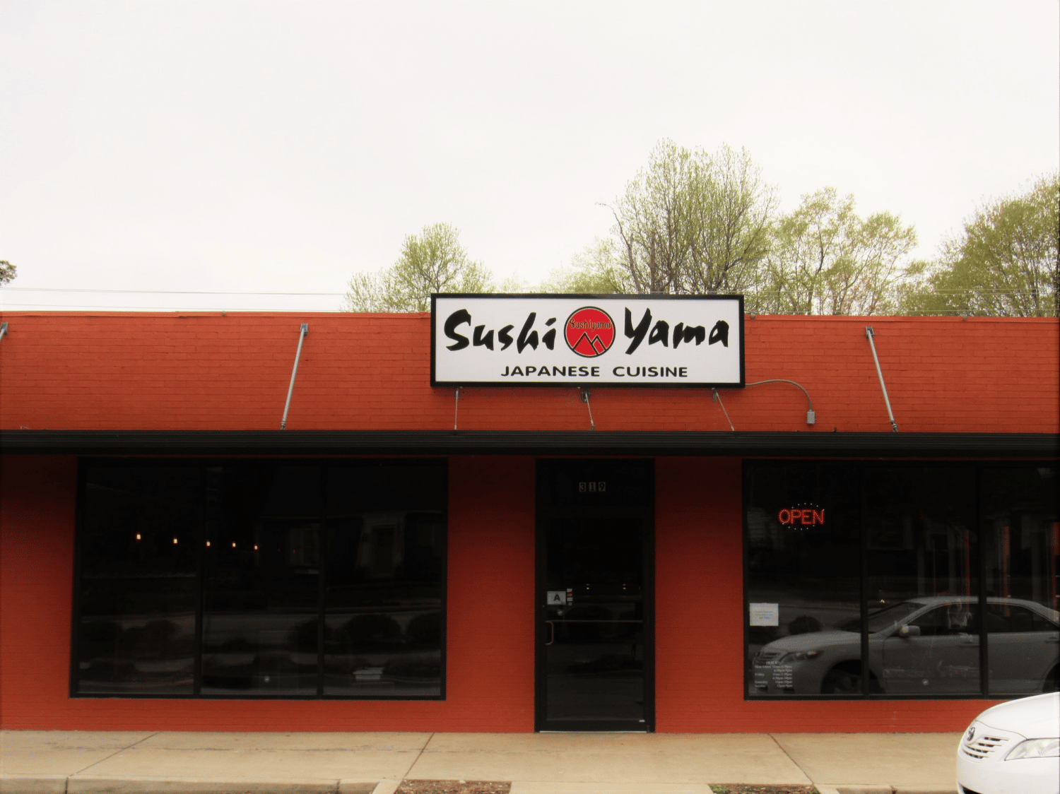Sushi Yama in downtown Travelers Rest. Image courtesy of Carson Myers.