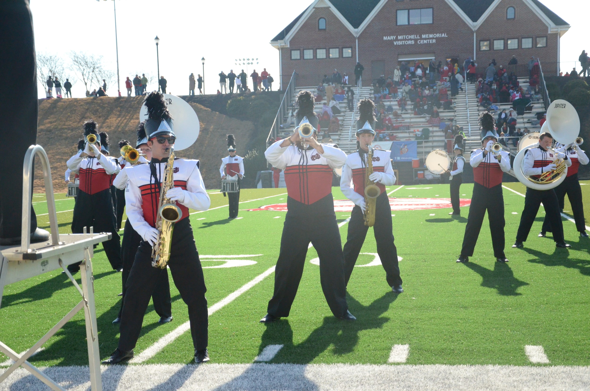  These guys in front know how to rock out. 