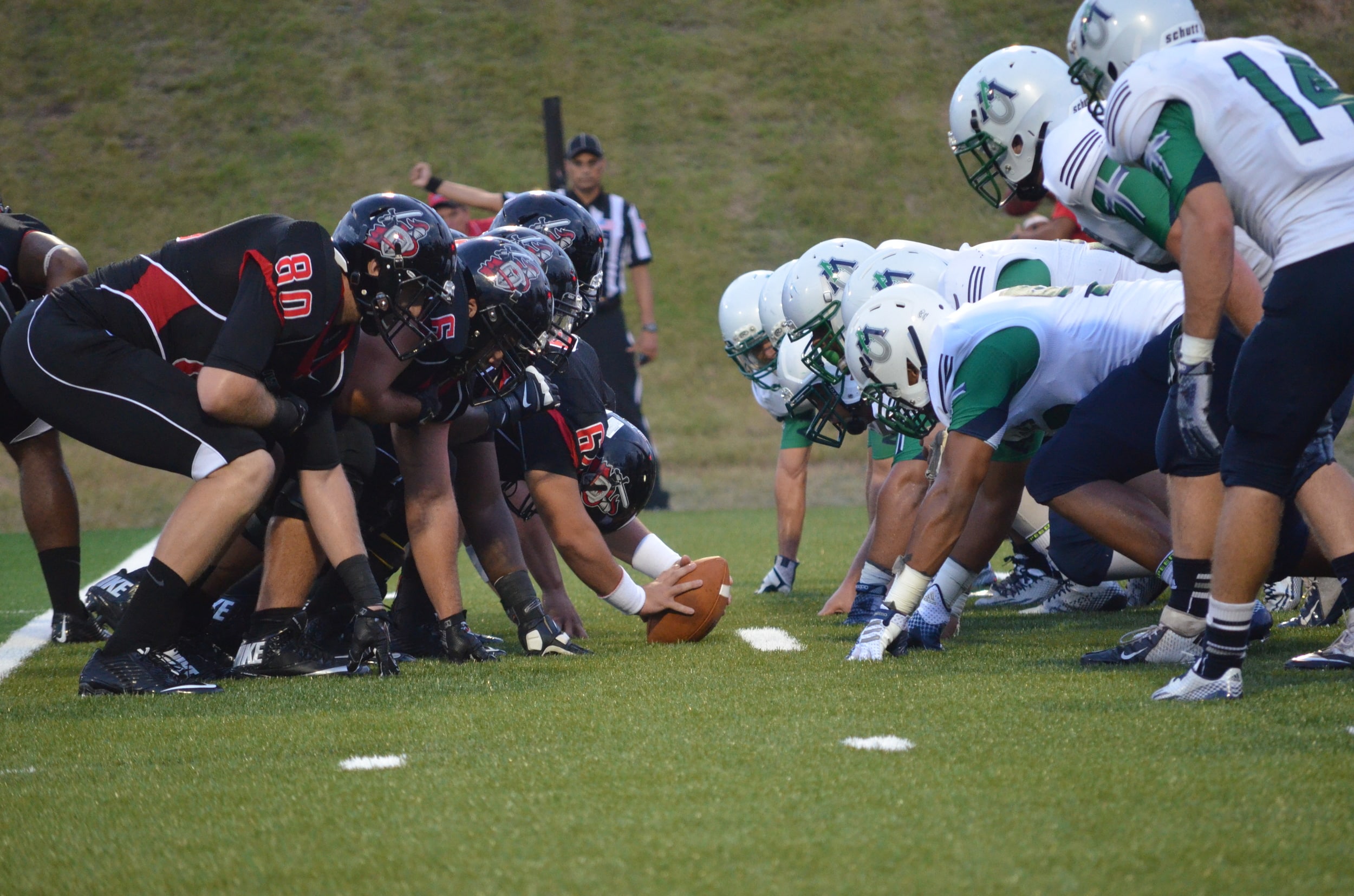  The Crusaders and Ave Maria know it's game time as they brace for impact 