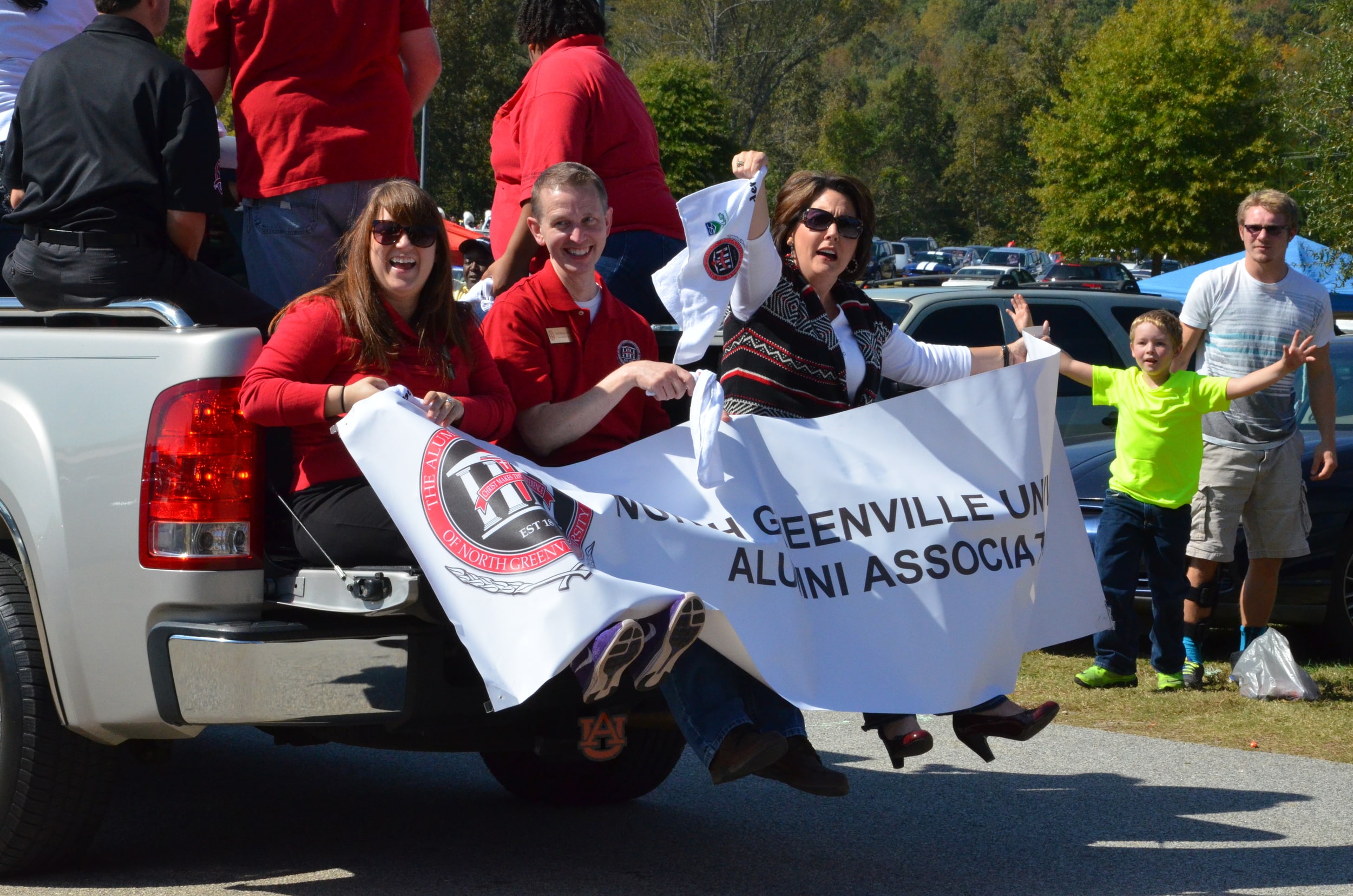  The North Greenville Alumni Association is proud to show their pride for the school and it's students.    