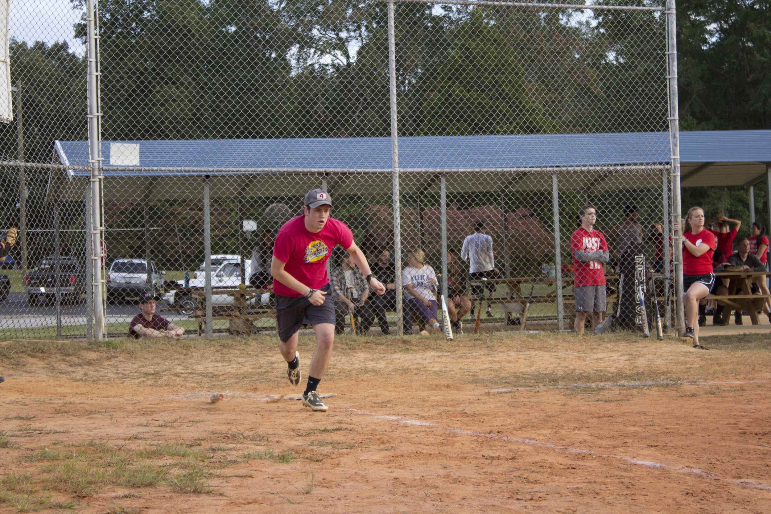  "What drove me to join an intramural softball team was the fact that I got to come out and play with some friends. We like the competition and I've played so many years and I really want to win a game." -Garth Farmer, senior 