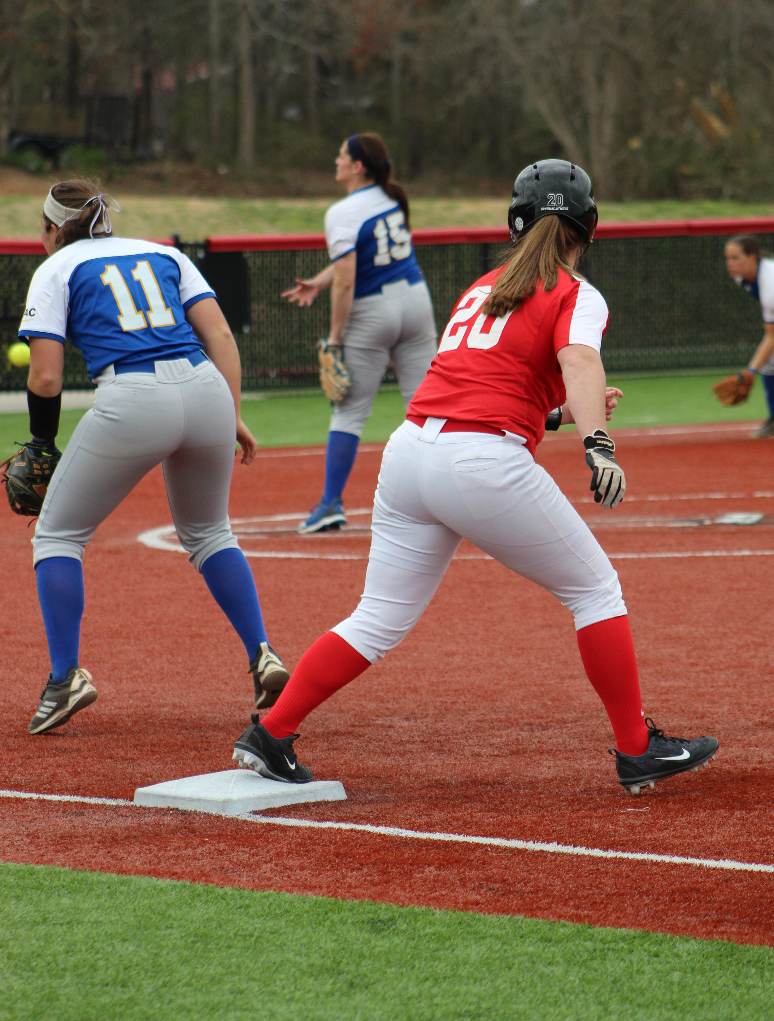 Gilmore, 20, readies herself to take secondary lead.