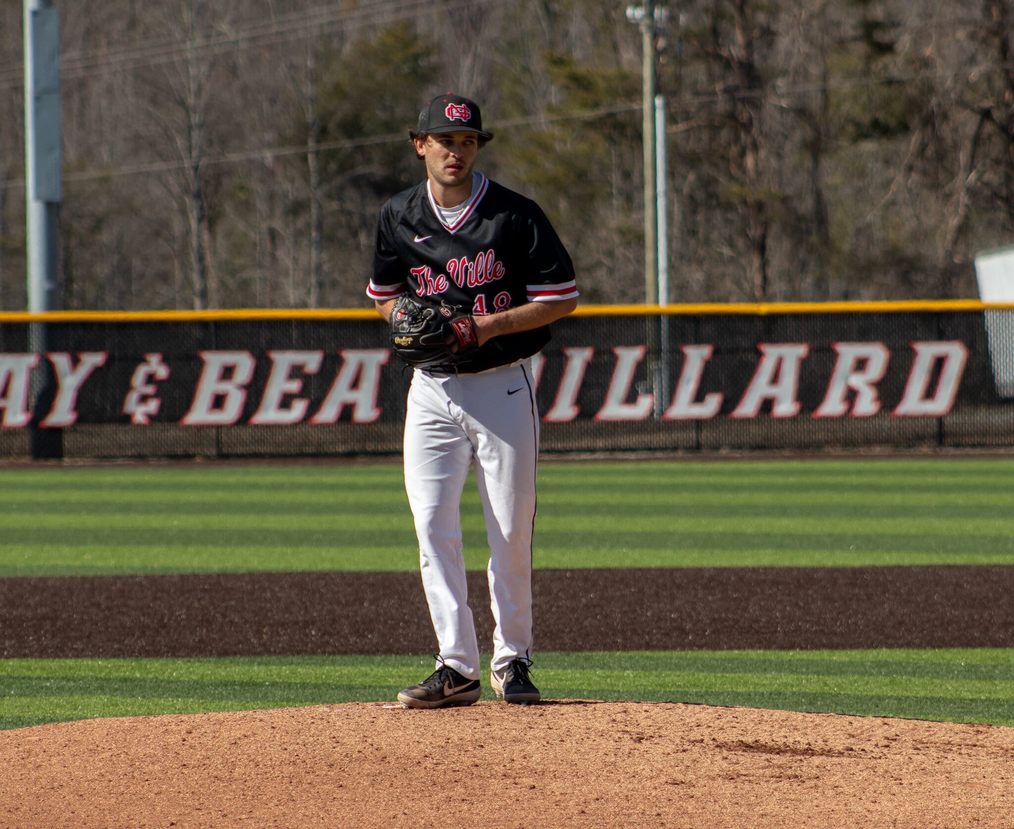 Transfer pitcher Zach Taglieri pitches his first home game at NGU.