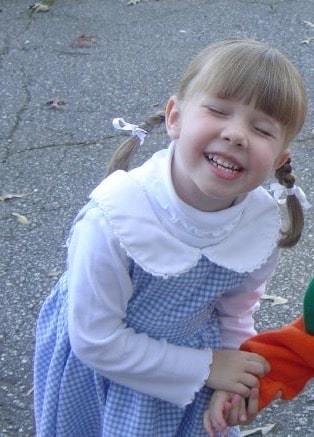 Tayler Cooper (freshman) dresses as her favorite Wizard of Oz character Dorthy.