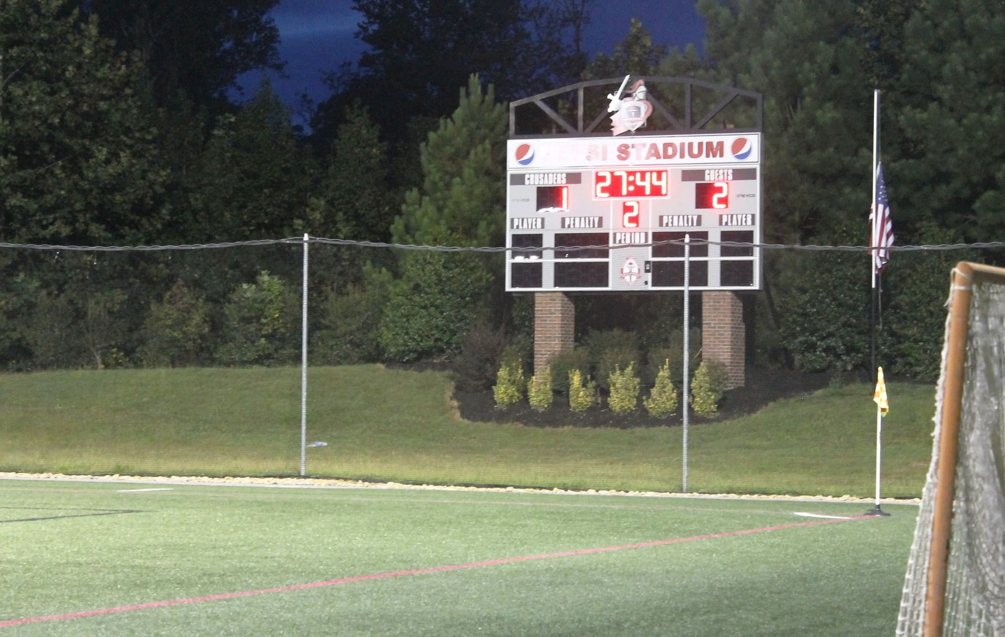 After a hard fought battle from both teams the final score of the NGU vs Lander University ladies soccer game comes down to NGU-1 lander-2.