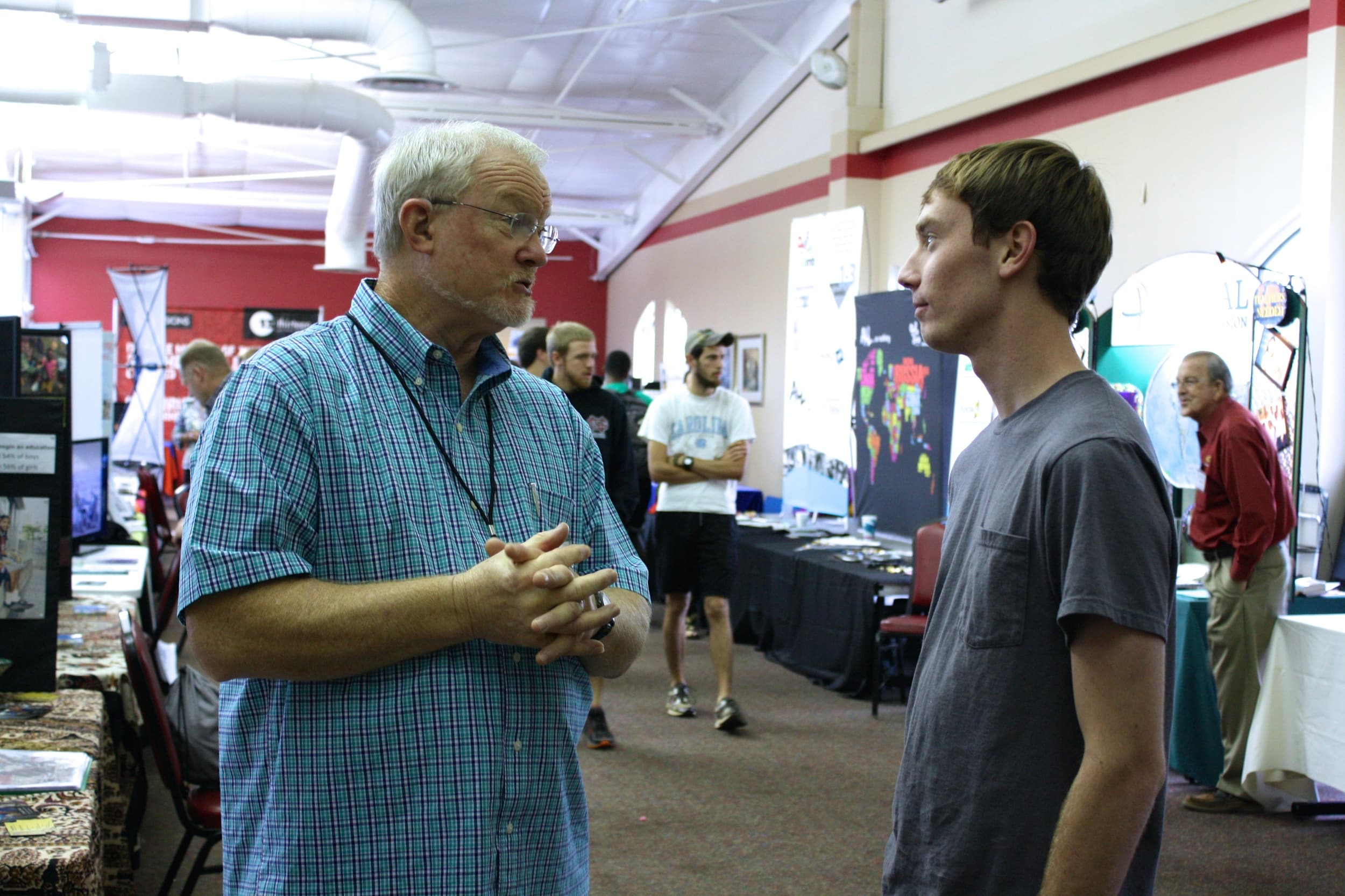  A missionary explains how a student can be involved in the mission field during NGU's global missions week September 8-10. 