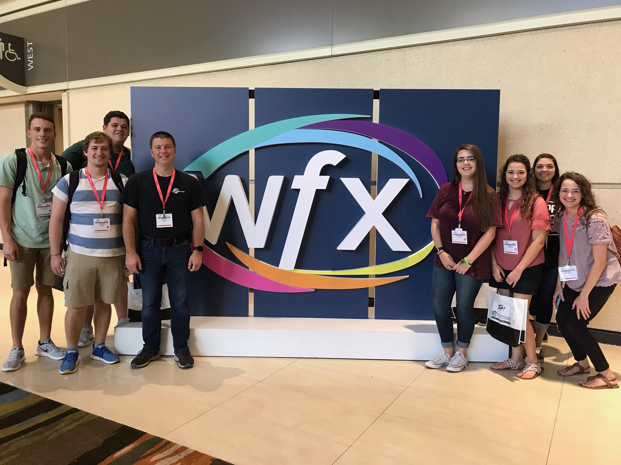 Pictured left to right: Senior Jacob Suppiger, senior Scott Rouse, sophomore Bo Felton, faculty member Eddie Fisher, sophomore Danielle Summer, sophomore Rachel Daniel, junior Casey Mikell and sophomore Nicole Daniel.