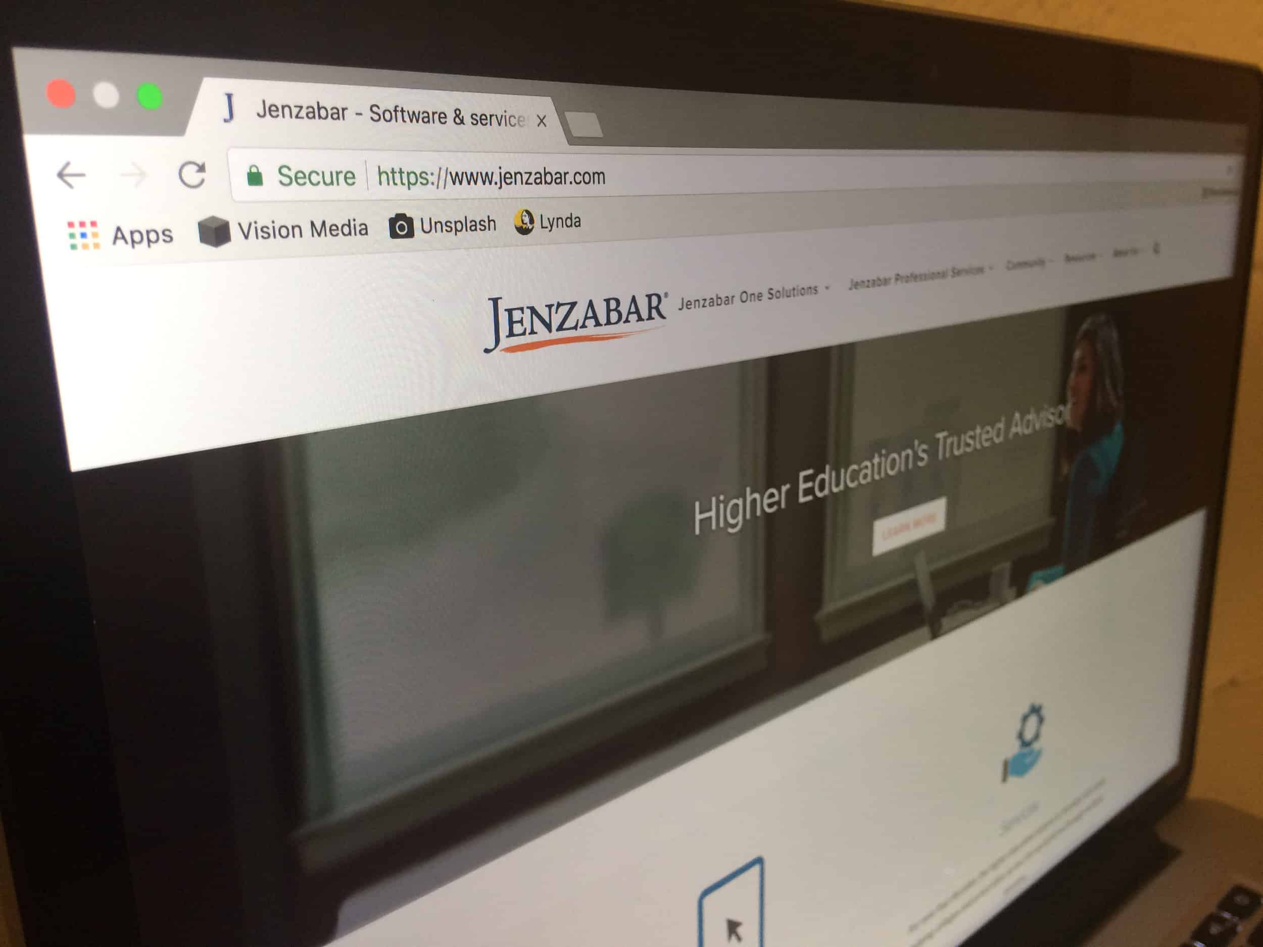 jenzabar.com gives more information on the Jenzabar software.