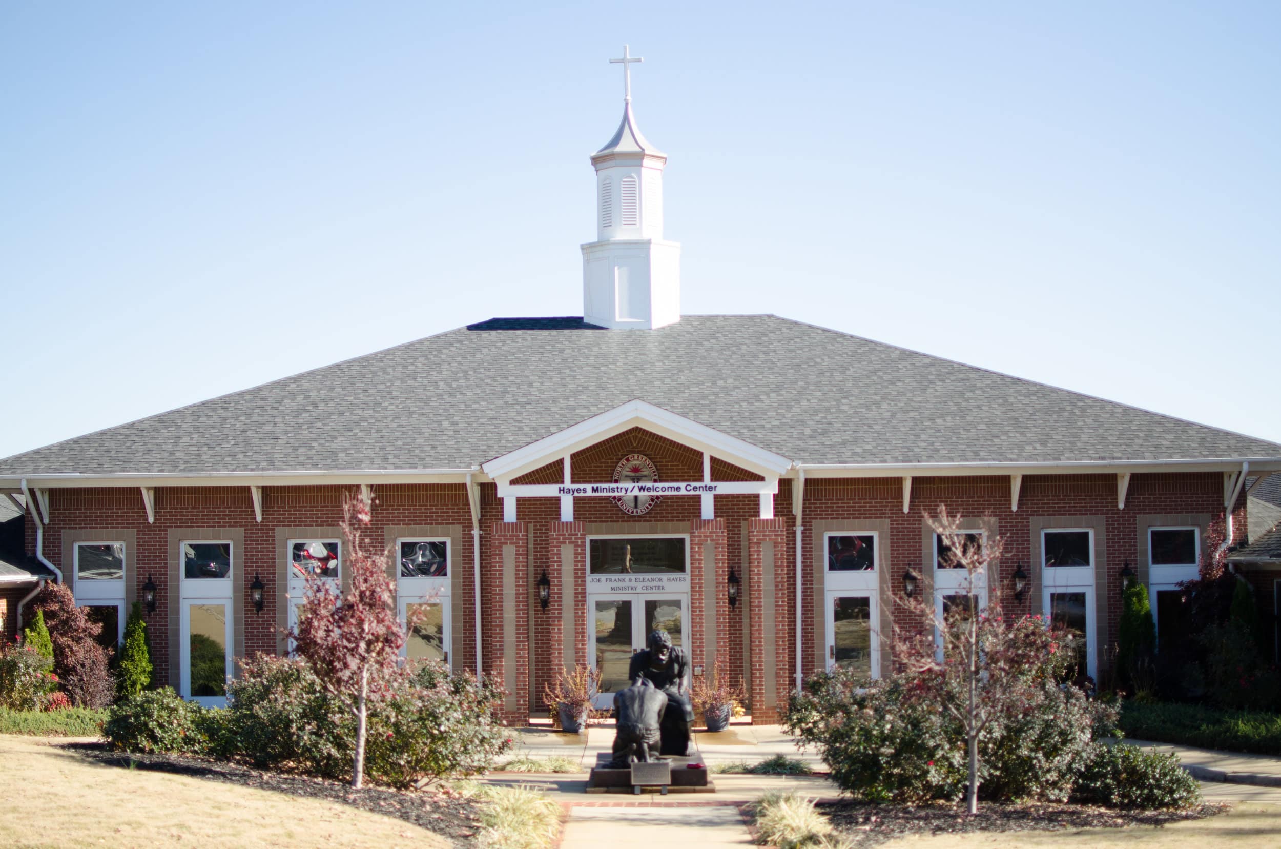 Hayes Ministry is the face of North Greenville University. It's the first building you see when entering campus and where the admissions office is located. You will also occasionally find events going on such as Coffee House and meetings. When you t